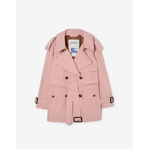 BurberryFitzrovia 短款轻薄棉质风衣