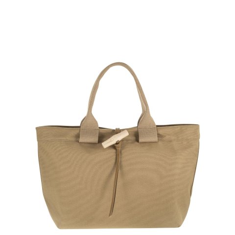 Longchamp Roseau 大号帆布托特包