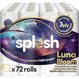 Amazon Splesh Luna Bloom 3层卷纸 72卷