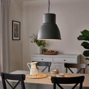 Ikea 深灰色吊灯 38厘米