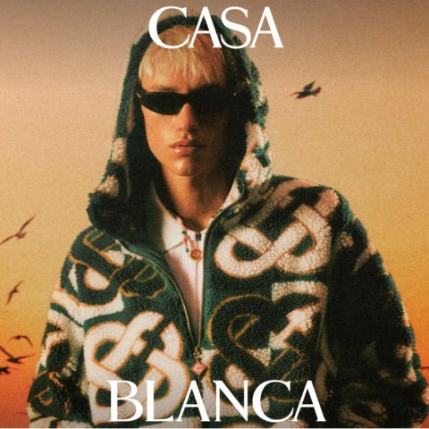 Casablanca Paris 棋盘格绒面夹克