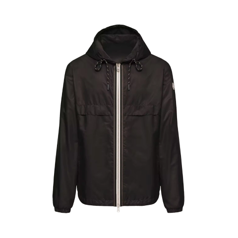 Moncler Nidge 男士黑色连帽夹克