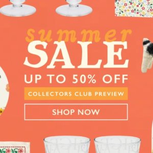 低至5折！法式碗£14 tote£8Emma Bridgewater夏季大促！英国国民级瓷器品牌