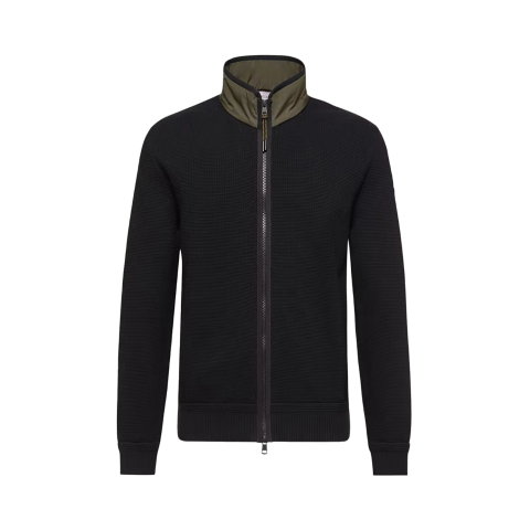 Moncler 男士棉开衫 黑色