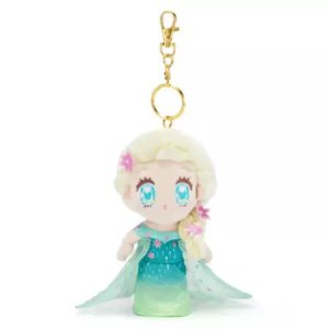 disneystore 爱莎毛绒钥匙扣 15cm