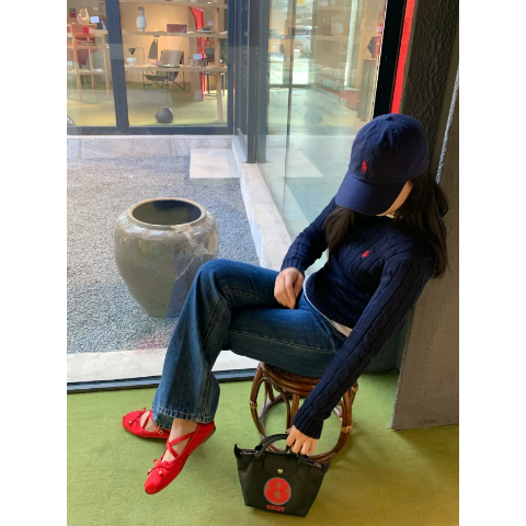 棉质麻花针织毛衣