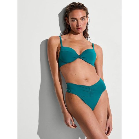 Victoria s Secret Parrot Blue 比基尼上衣