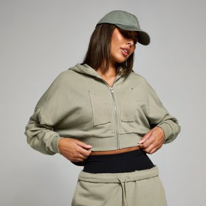 myprotein Cropped 卫衣 深绿色