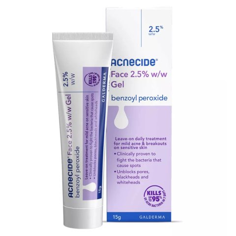 Acnecide 2.5%面部凝胶 15g
