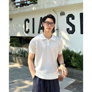iets frans...类似风格Ecru Mesh 棉质T恤
