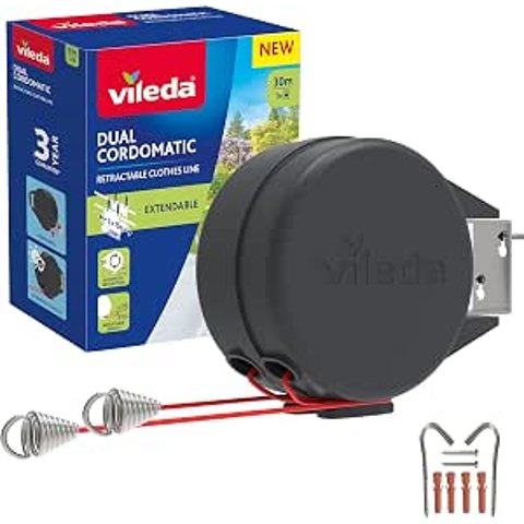 Vileda Cordomatic 双绳晾衣绳 30米