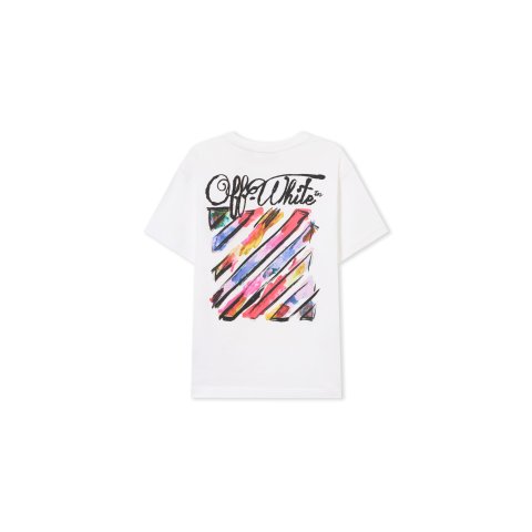 Off-White Diagonal 白色T恤