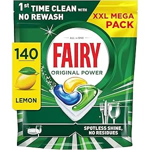 Amazon Fairy Original 洗碗机片 柠檬 140粒