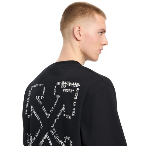 Off-White Arrow黑色男士T恤