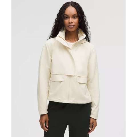 lululemon象牙白 0/4码捡漏Lululemon Classic-Fit 休闲夹克