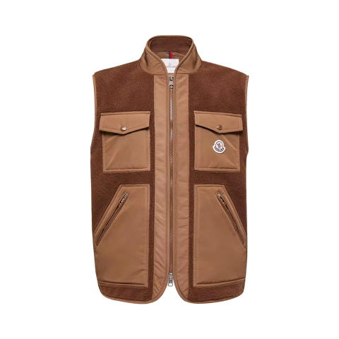 Moncler Karakai 男士棕色马甲