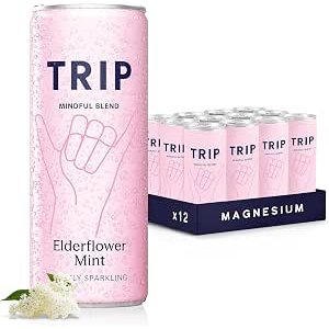 Amazon TRIP 接骨木花薄荷镁气泡饮 12x250ml