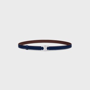 Celine Triomphe 18mm 金属扣 可翻转Taurillon