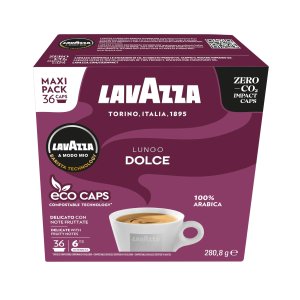 Amazon Lavazza A Modo Mio Lungo Dolce 阿拉比卡咖啡胶囊 36粒 中烘焙