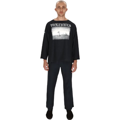Dealmoon.com Yeezy VULTURES BLACK LONG T 20.00