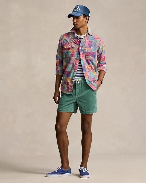 6-Inch Polo Prepster Corduroy Short