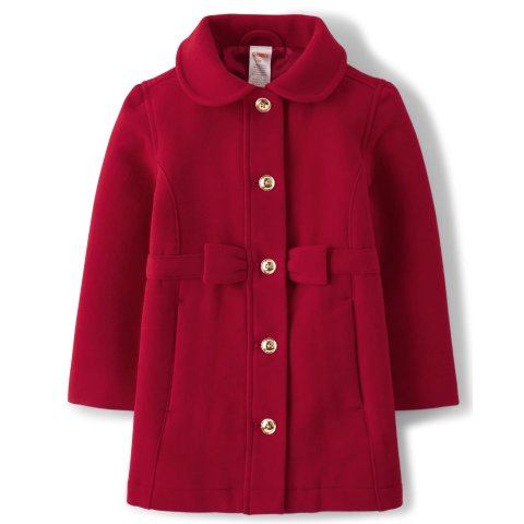 Gymboree女童蝴蝶结装饰外套