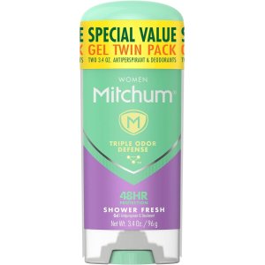 Mitchum 女士除臭止汗剂 2瓶