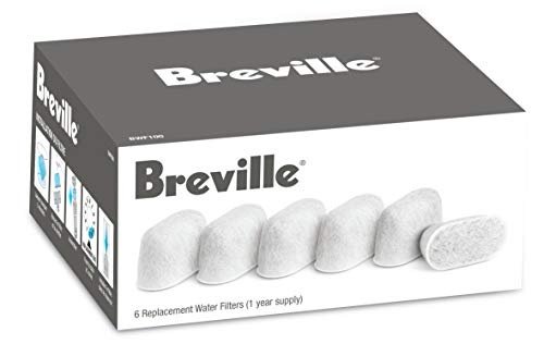 Breville Charcoal Filters, 6 pack, for use with the Breville Barista Pro (BES878), Breville Barista Express (BES870), and Breville Infuser (BES840) Espresso Machines : Home & Kitchen