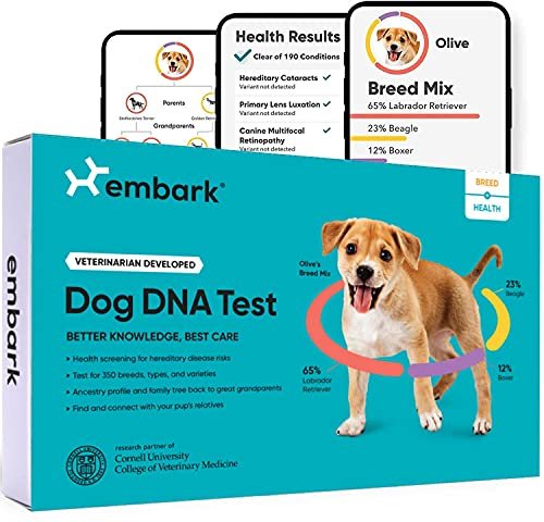 Embark 狗狗DNA检测及品种鉴定套装