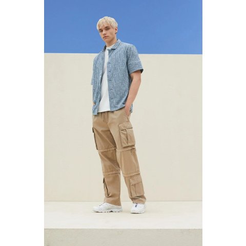 Pacsun宽松工装拉链裤
