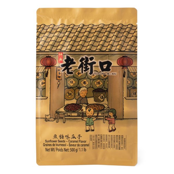 老街口焦糖味瓜子500g