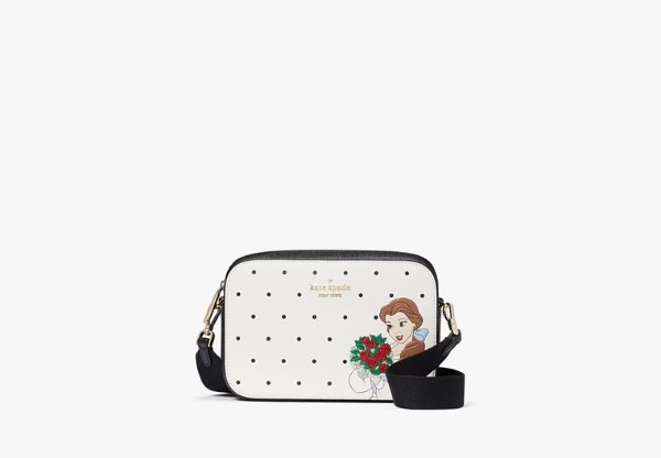 Disney X Kate Spade New York Beauty And The Beast Mini Camera Bag