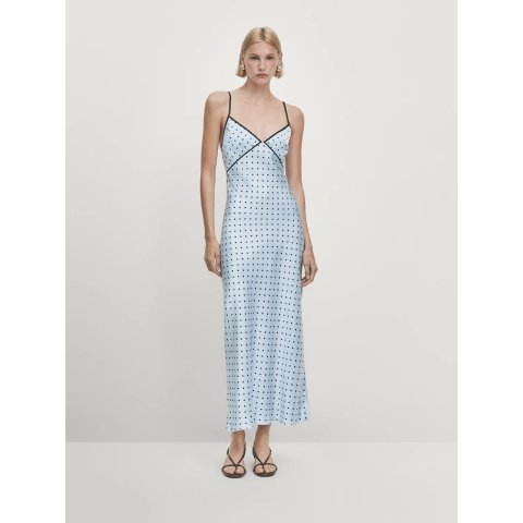 Massimo Dutti Massimo Dutti Cut-out dress with crossed