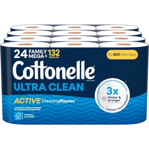 Cottonelle 舒适卫生纸 24大卷 相当于132卷