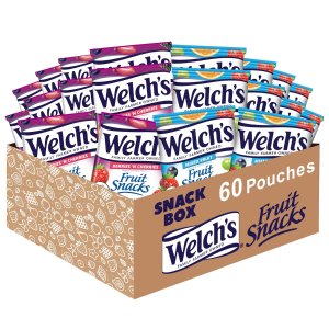 Welch’s 综合口味水果软糖0.8oz 60包