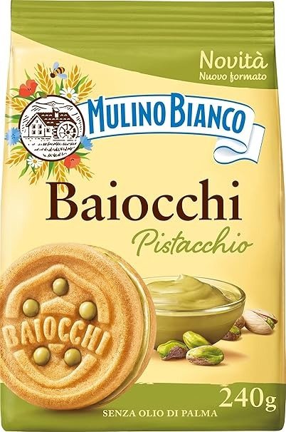 Mulino Bianco Baiocchi 开心果饼干