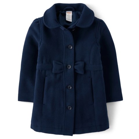 Gymboree女童蝴蝶结装饰外套