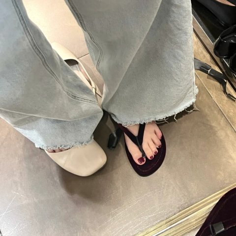 Zayn 人字拖 黑色