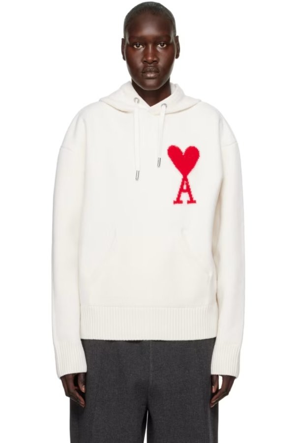 Beige Ami de Coeur Hoodie