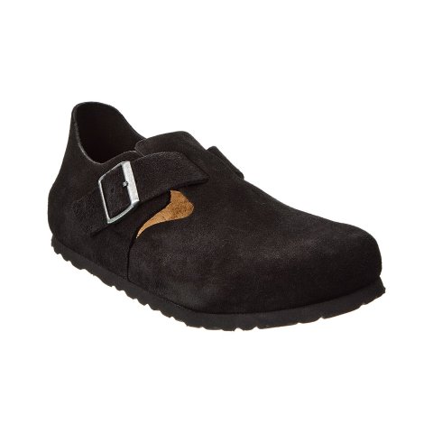 BirkenstockLondon 麂皮拖鞋