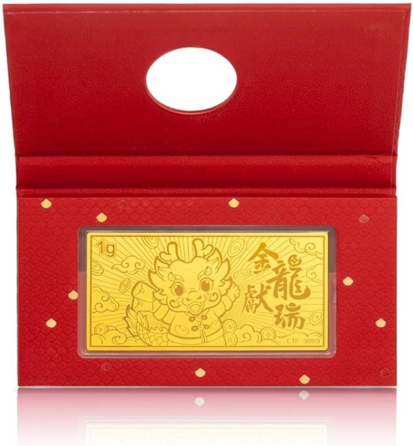 CHOW TAI FOOK 999 Pure 24K 金片