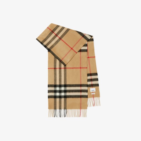 The Classic Check Cashmere Scarf