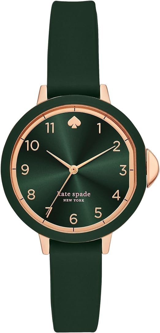 New York Women's Park Row Stainless Steel and Silicone Quartz Watch