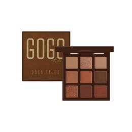GOGOTALES戈戈舞 倾慕丝绒眼影 韩系9宫格珠光亮片哑光眼影盘 603# 金箔巧克力