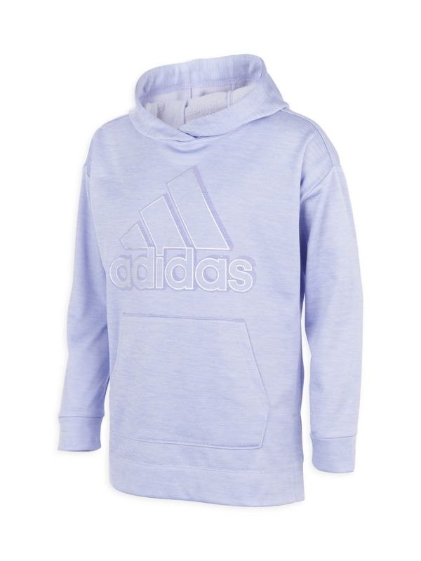 Little Girl's & Girl's Drop Shadow Logo Hoodie