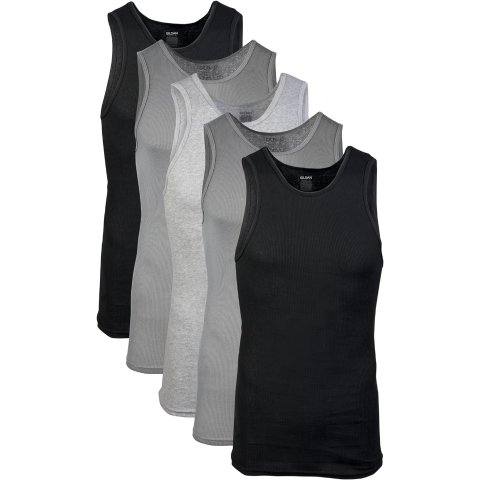 Men s A-Shirt Tanks, Multipack