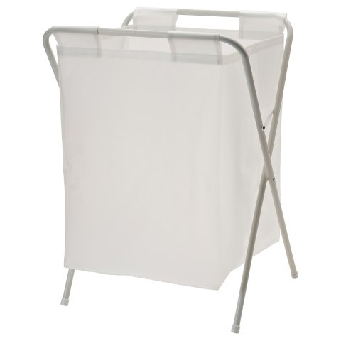 JALL Laundry bag with stand, white, 13 gallon