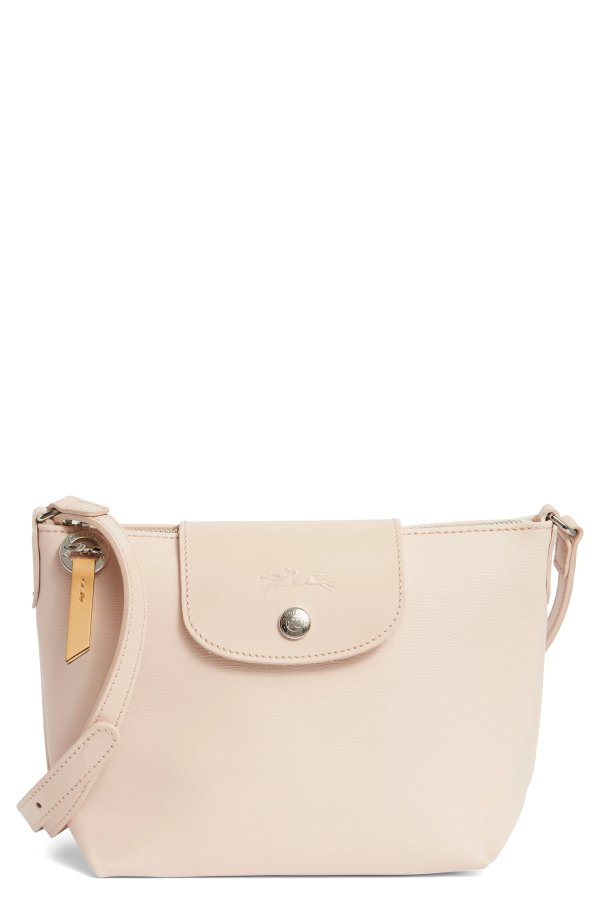 Le Pliage City Coated Canvas Crossbody Bag