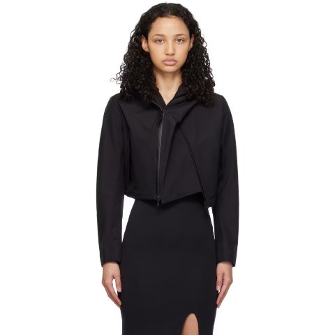 Black Atelier Layered Jacket