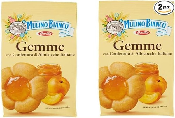 Mulino Bianco 杏子果酱脆饼